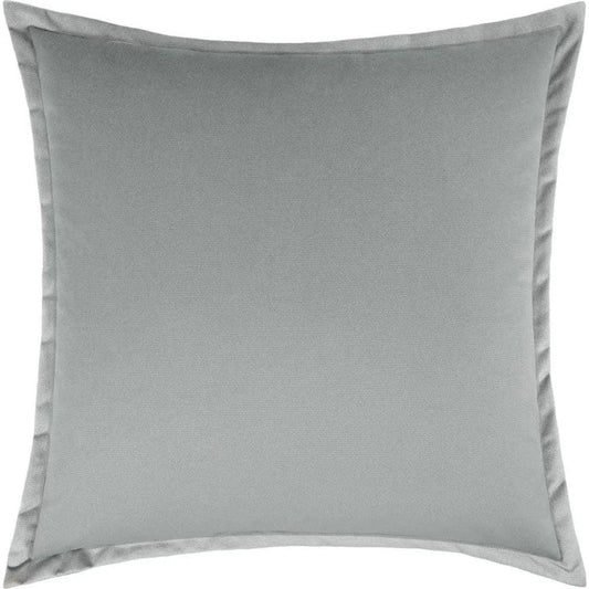 Belvedere Flange Glacier Grey Throw Pillow Insert - LOOMLAN - D.V. Kap - Throw Pillows