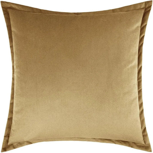 Belvedere Flange Tiger's Eye Brown Throw Pillow Insert - LOOMLAN - D.V. Kap - Throw Pillows