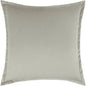 Belvedere Flange Whisper Silver Throw Pillow Insert - LOOMLAN - D.V. Kap - Throw Pillows
