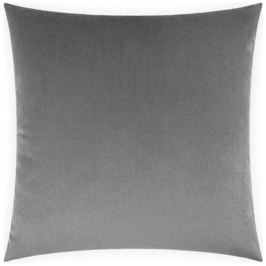 Belvedere Graphite Grey Throw Pillow Insert - LOOMLAN - D.V. Kap - Throw Pillows