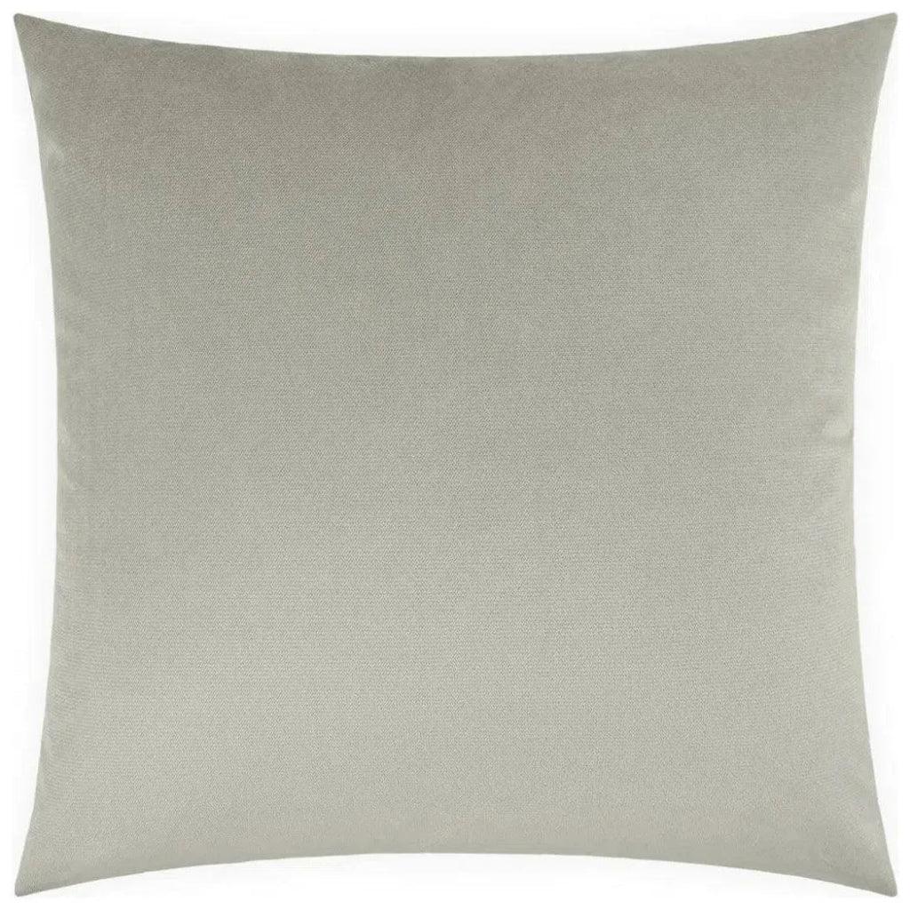 Belvedere Whisper Grey Throw Pillow Insert - LOOMLAN - D.V. Kap - Throw Pillows