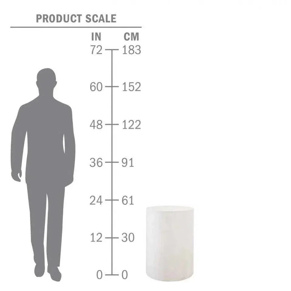 Ben Accent Table - Slate Grey Outdoor End Table - LOOMLAN - Seasonal Living - Outdoor Side Tables