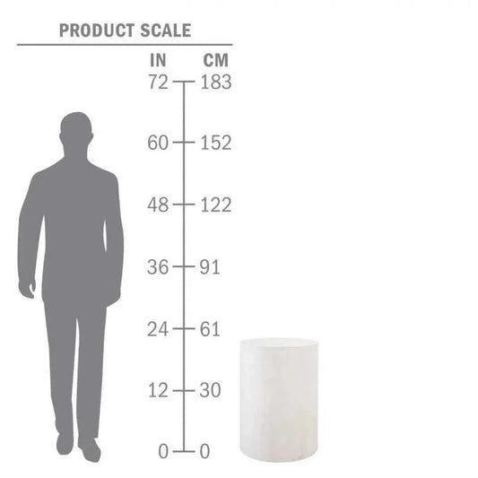 Ben Accent Table - Slate Grey Outdoor End Table - LOOMLAN - Seasonal Living - Outdoor Side Tables