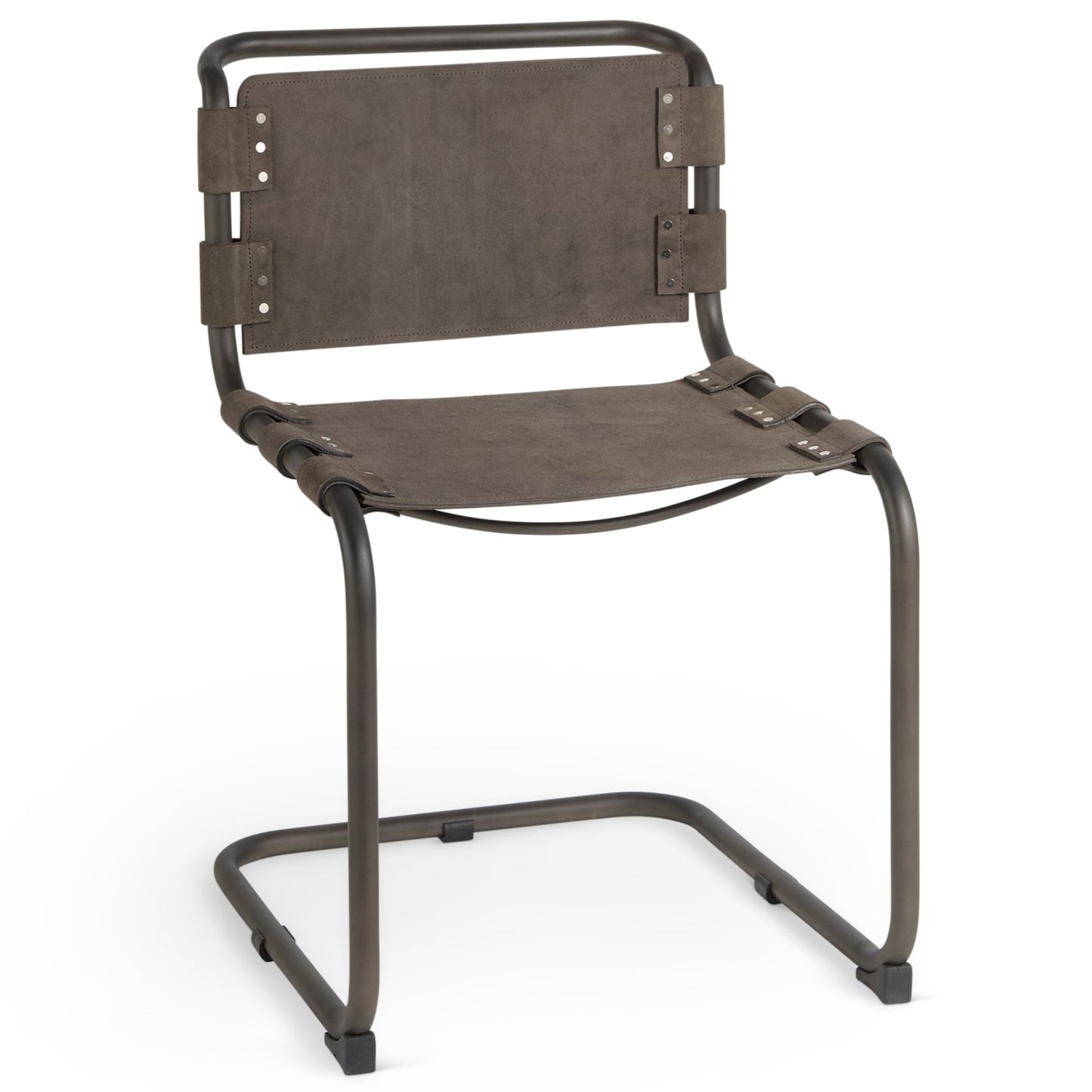 Berbick Leather Armless Dining Chair (Set of 2)