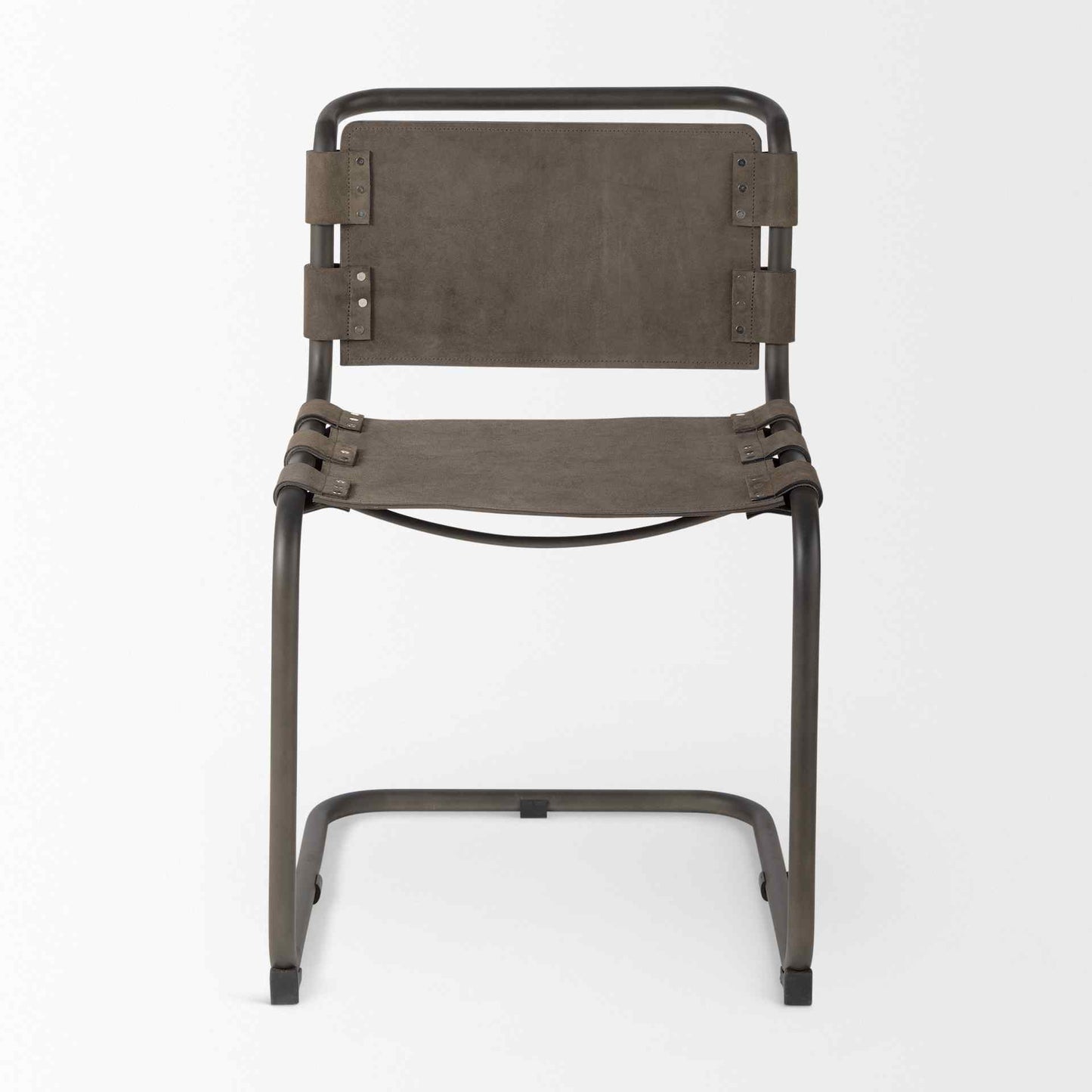 Berbick Leather Armless Dining Chair (Set of 2)