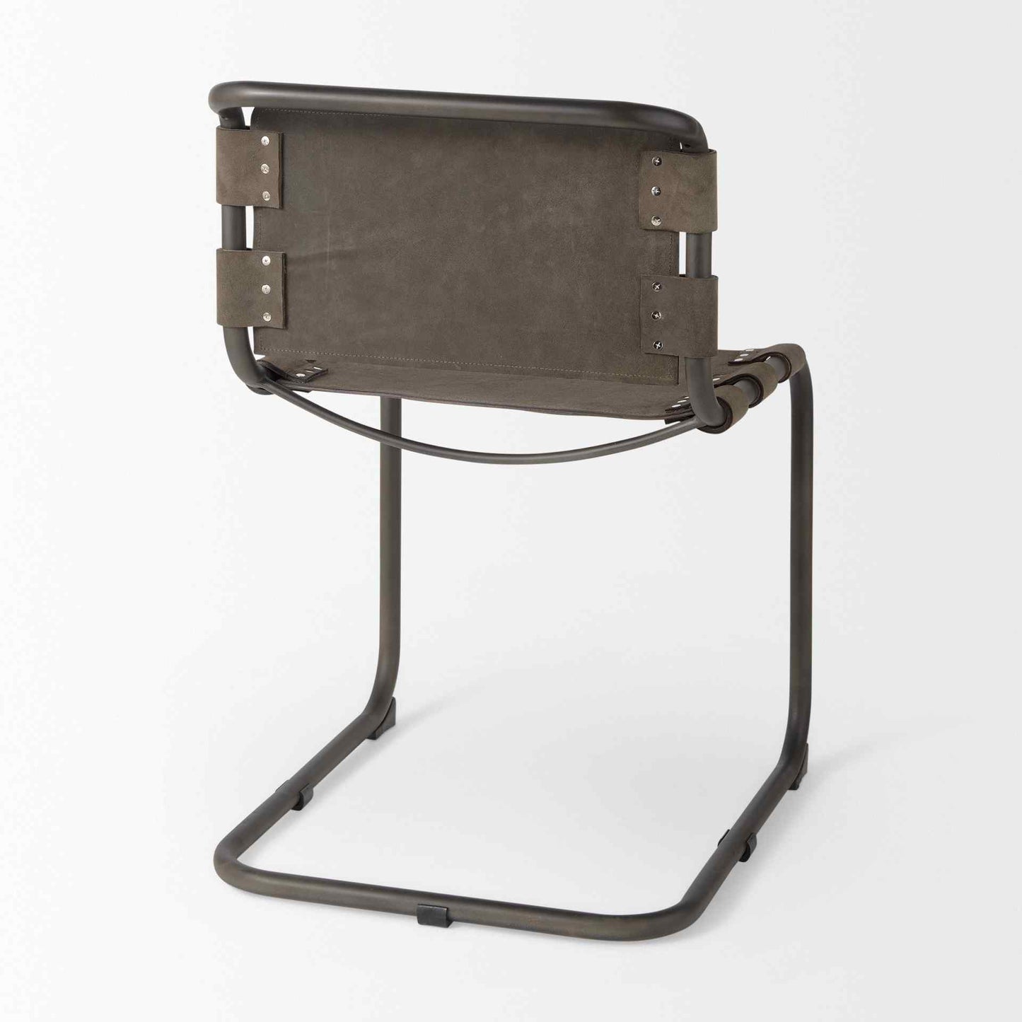 Berbick Leather Armless Dining Chair (Set of 2)