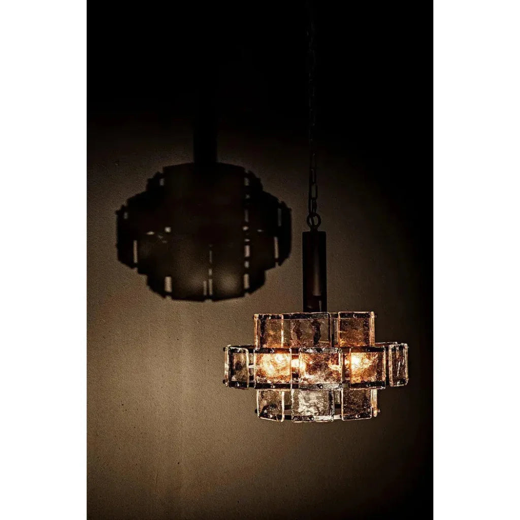 Bergdorf Pendant, Black Steel - LOOMLAN - Noir - Pendants