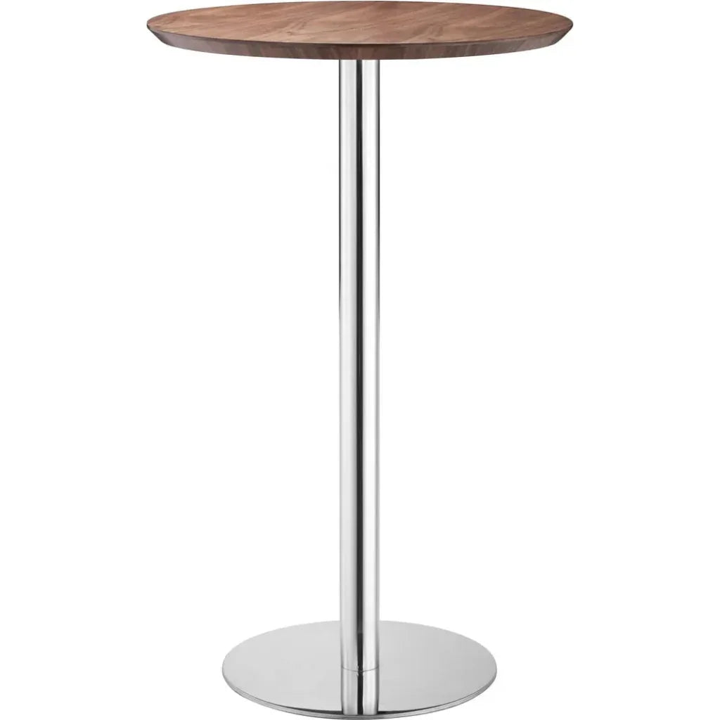 Bergen Bar Table Walnut - LOOMLAN - Zuo Modern - Bar Tables