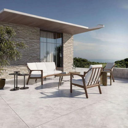 Berkeley Outdoor Couch Set With Tables-Outdoor Dining Sets-Castelle-LOOMLAN