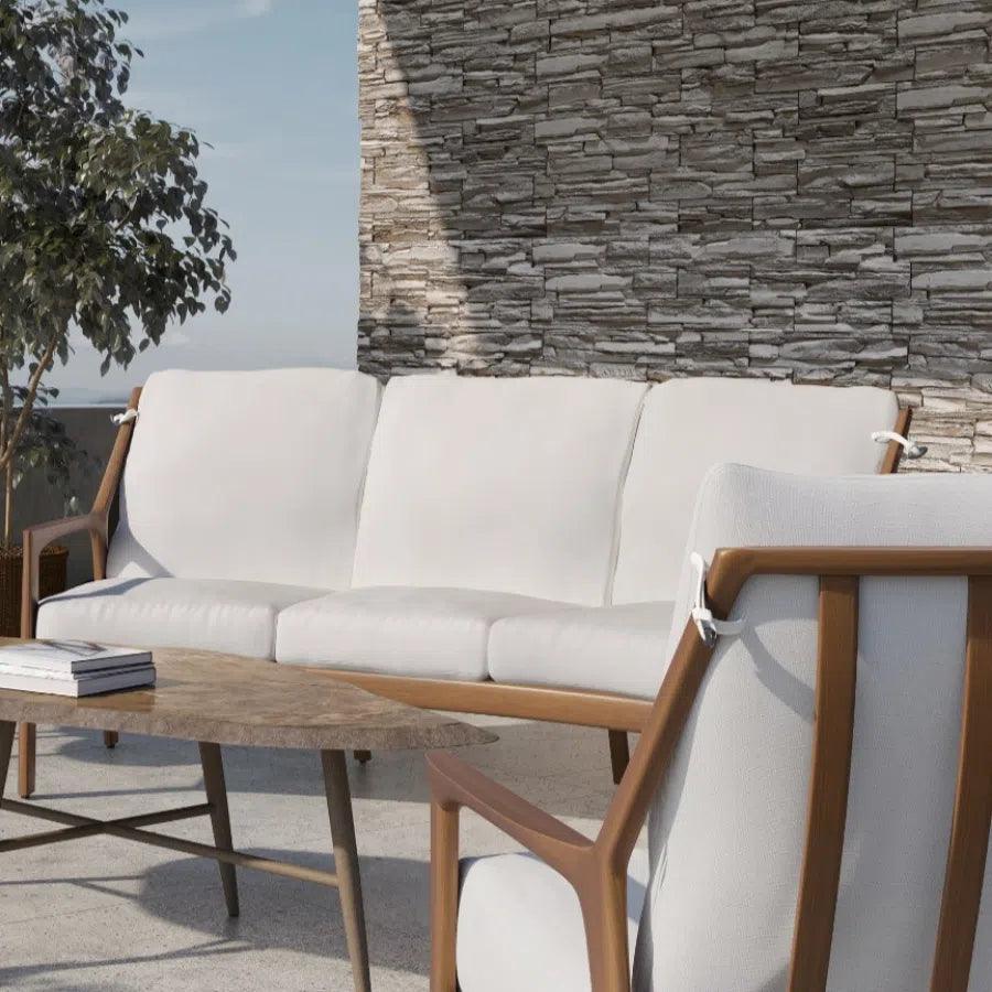 Berkeley Outdoor Couch Set With Tables-Outdoor Dining Sets-Castelle-LOOMLAN