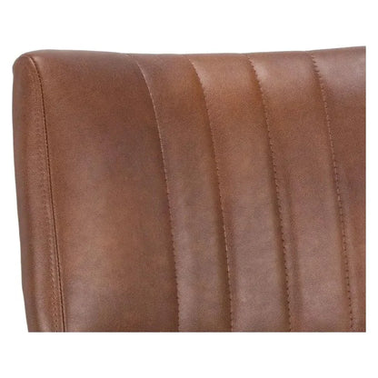 Berkley Leather Armless Dining Chair 2PC - LOOMLAN - SUNPAN - Dining Chairs