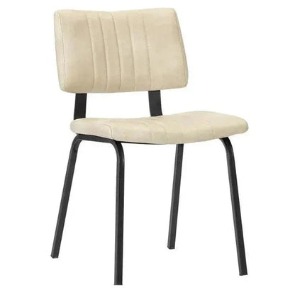 Berkley Leather Armless Dining Chair 2PC - LOOMLAN - SUNPAN - Dining Chairs