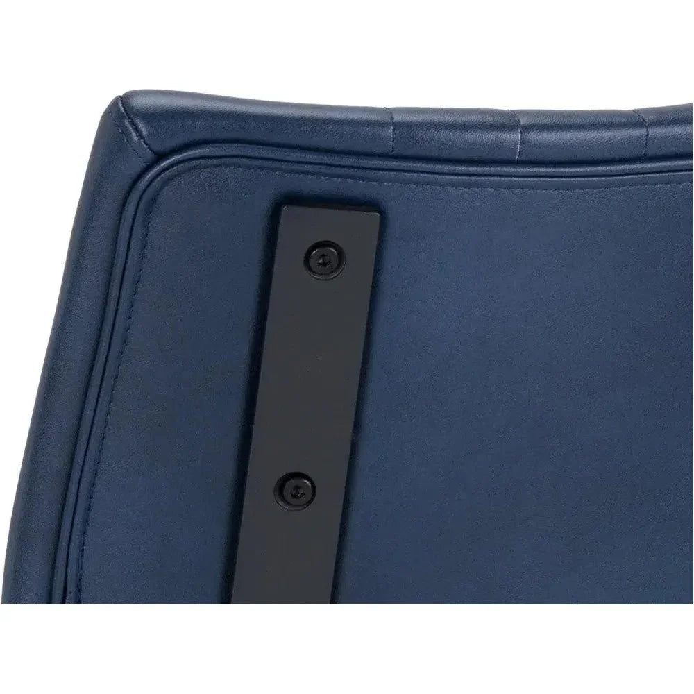 Berkley Leather Armless Dining Chair 2PC - LOOMLAN - SUNPAN - Dining Chairs