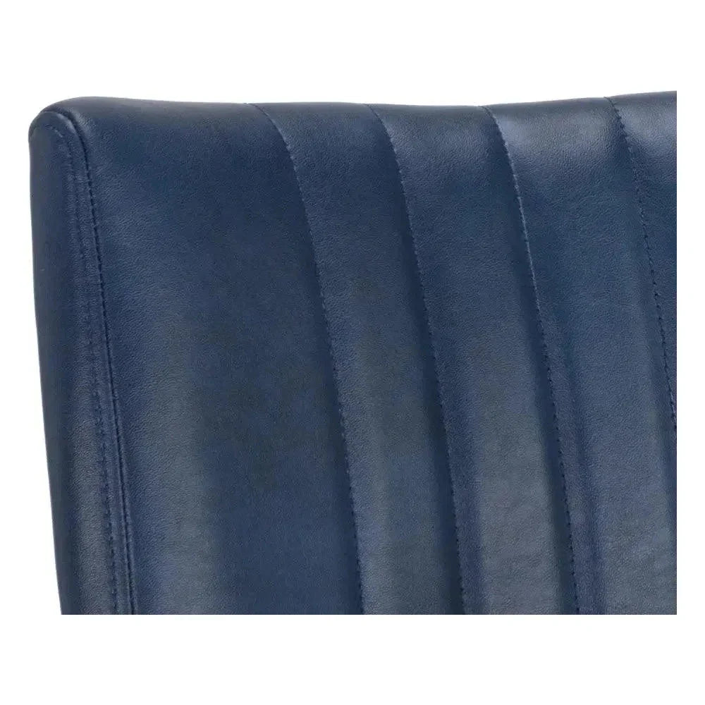 Berkley Leather Armless Dining Chair 2PC - LOOMLAN - SUNPAN - Dining Chairs