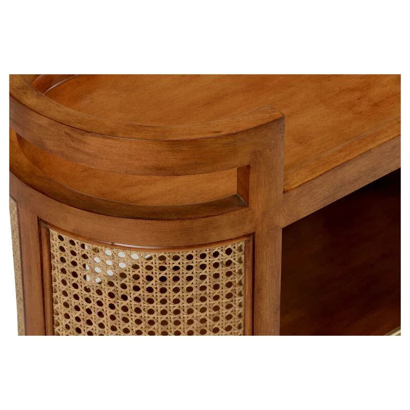 Berkshire Wood Made Bar Cart-Home Bar Carts-Chelsea House-LOOMLAN