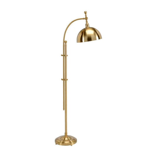 Berlin Gold Floor Lamp-Floor Lamps-Chelsea House-LOOMLAN