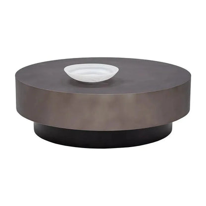 Bernaby Iron Round Coffee Table - LOOMLAN - SUNPAN - Coffee Tables