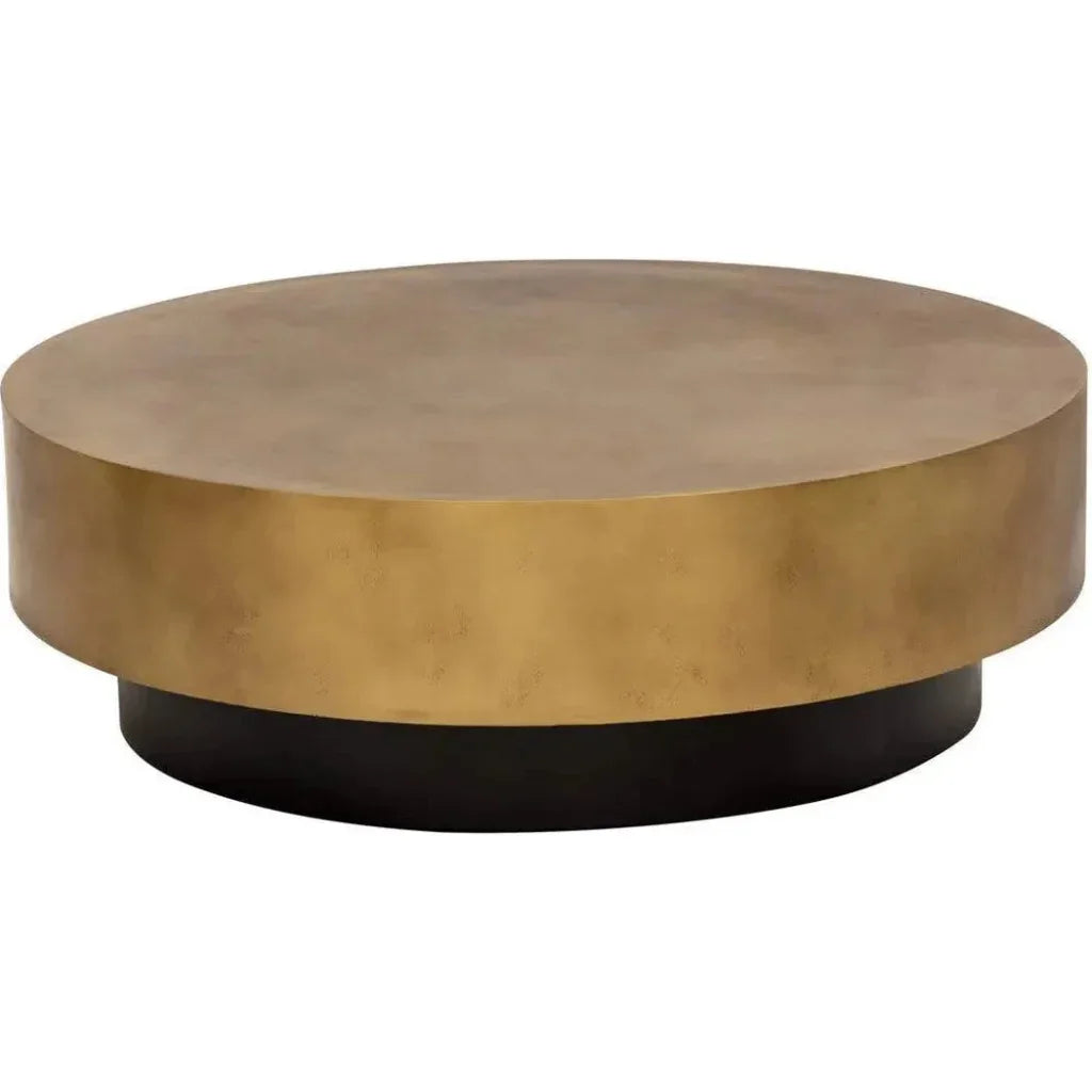 Bernaby Iron Round Coffee Table - LOOMLAN - SUNPAN - Coffee Tables