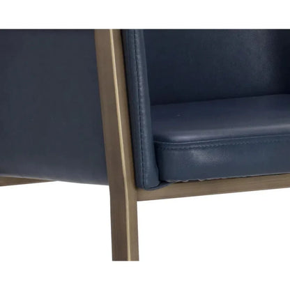 Bernadette Leather Barstool - LOOMLAN - SUNPAN - Bar Stools