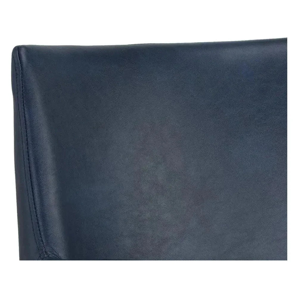 Bernadette Leather Dining Armchair - LOOMLAN - SUNPAN - Dining Chairs