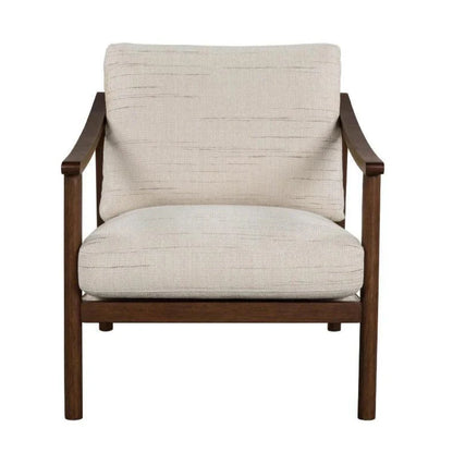 Bernard Cream Performance Fabric Club Chair - LOOMLAN - LH Imports - Club Chairs