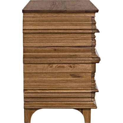 Bernard Wood Brown Chest - LOOMLAN - Noir - Chests