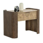 Beryl Wooden Brown Nightstand - LOOMLAN - SUNPAN - Nightstands