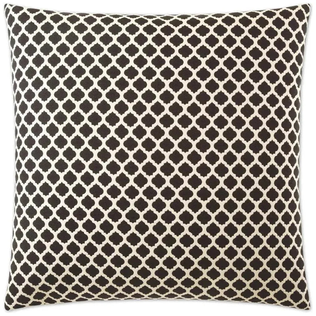 Beth Black Throw Pillow With Insert - LOOMLAN - D.V. Kap - Throw Pillows