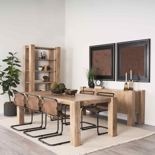 Beth Three Doors Wood Sideboard