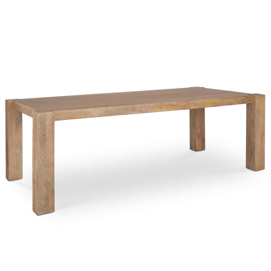 Beth Wood Rectangular Dining Table-Dining Tables-Mercana-LOOMLAN