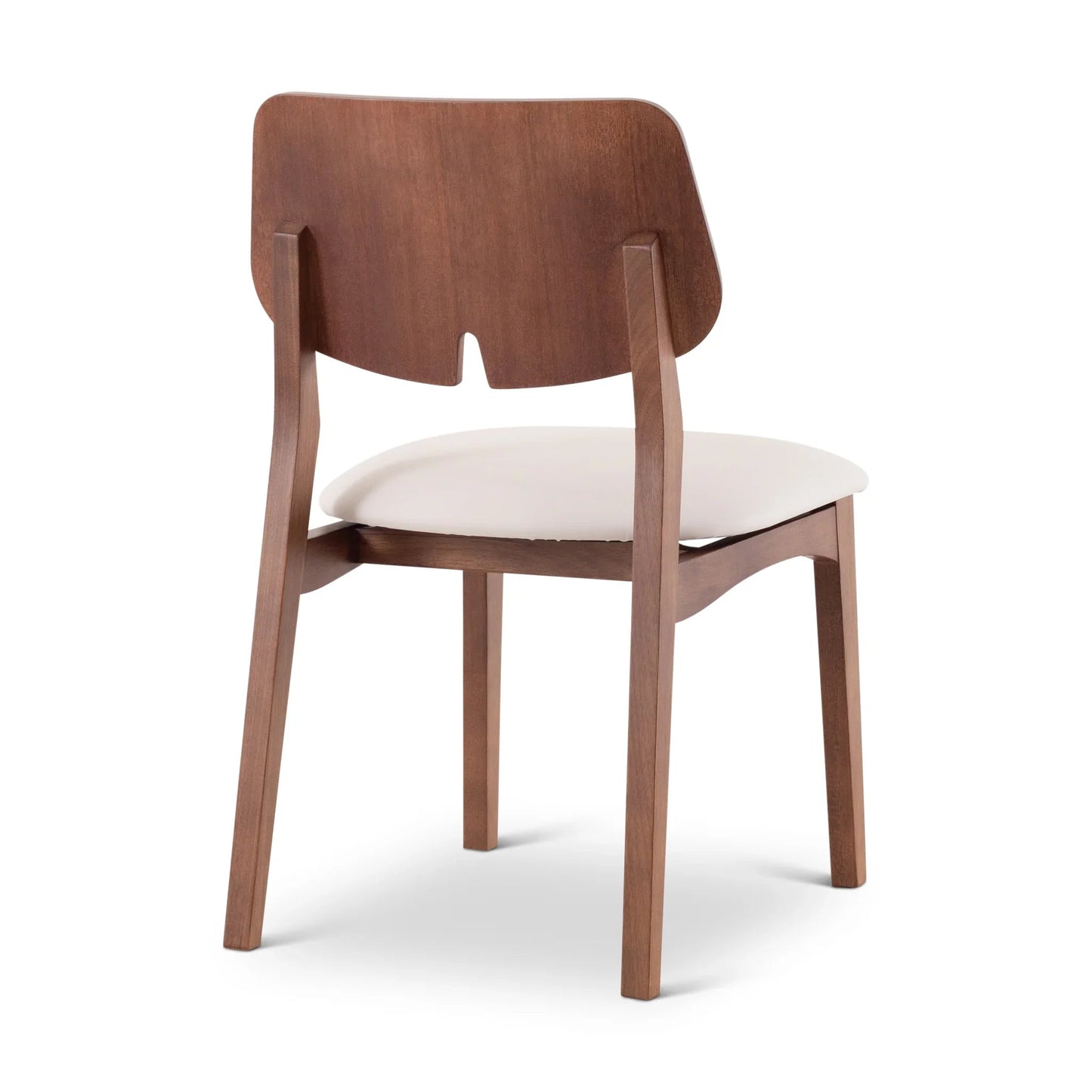 Beth Woven Fabric Armless Dining Chair