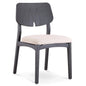 Beth Woven Fabric Armless Dining Chair