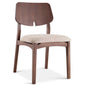 Beth Woven Fabric Armless Dining Chair