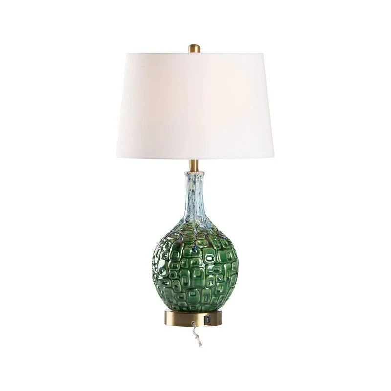 Betty Ceramic Made Table Lamp - LOOMLAN - Wildwood - Table Lamps