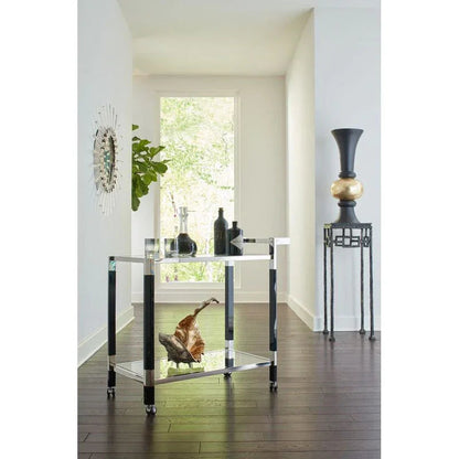 Beu 7 Trumpet Metal Black Vase - LOOMLAN - Wildwood - Vases & Jars