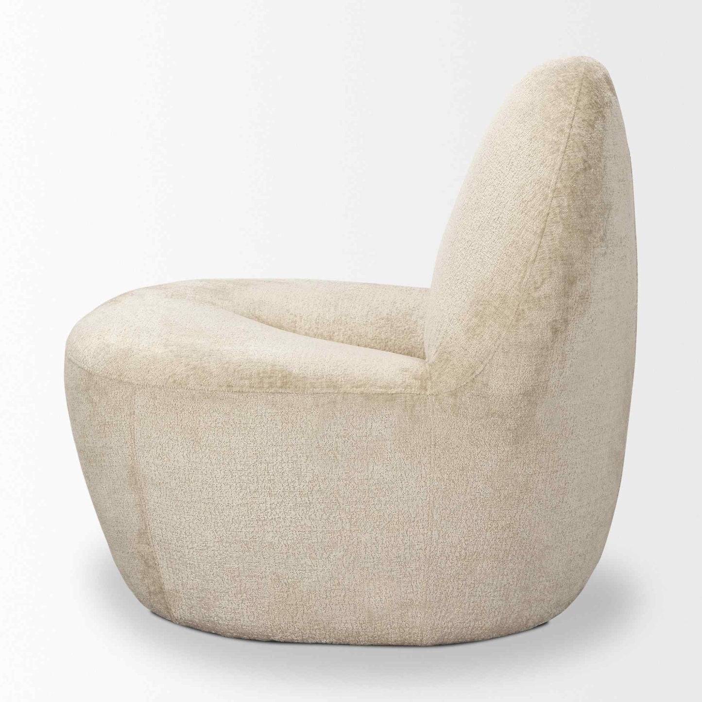 Beverly Fabric Armless Club Chair