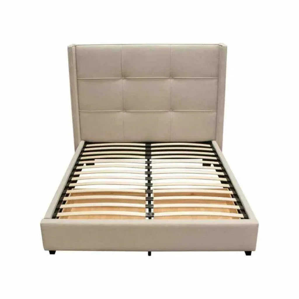 Beverly Fabric Bed With Storage - LOOMLAN - Diamond Sofa - Beds