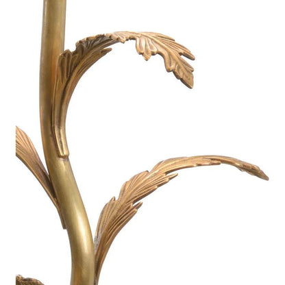 Beverly Glen Brass Finished Leaf Design Table Lamp - LOOMLAN - Wildwood - Table Lamps