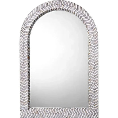 Beverly Mother Of Pearl Arch Wall Mirror By Jamie Young - LOOMLAN - Jamie Young - Wall Mirrors