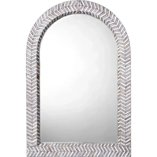 Beverly Mother Of Pearl Arch Wall Mirror By Jamie Young - LOOMLAN - Jamie Young - Wall Mirrors