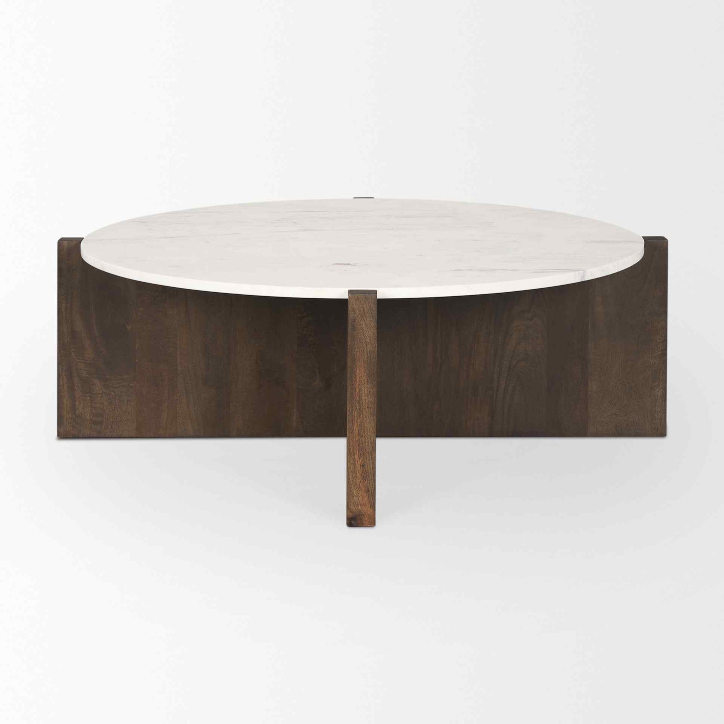 Bianca White Marble Top Coffee Table