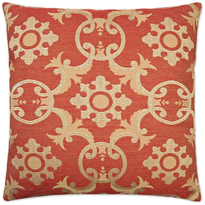 Biblos Red Throw Pillow With Insert - LOOMLAN - D.V. Kap - Throw Pillows
