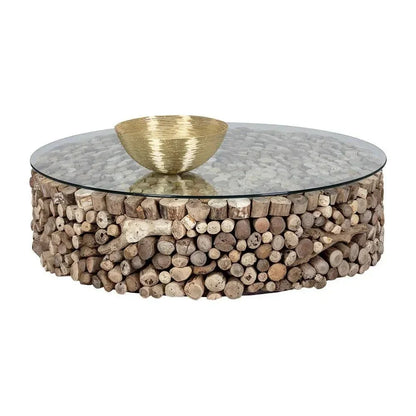 Bickford Coffee Table Handcrafted With Top - LOOMLAN - SUNPAN - Coffee Tables