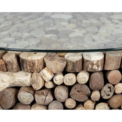 Bickford Coffee Table Handcrafted With Top - LOOMLAN - SUNPAN - Coffee Tables