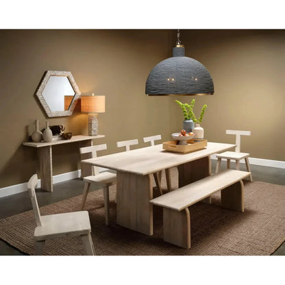 Big Sur 1 - Light Beaded Chandelier Slate Blue - LOOMLAN - Jamie Young - Chandeliers