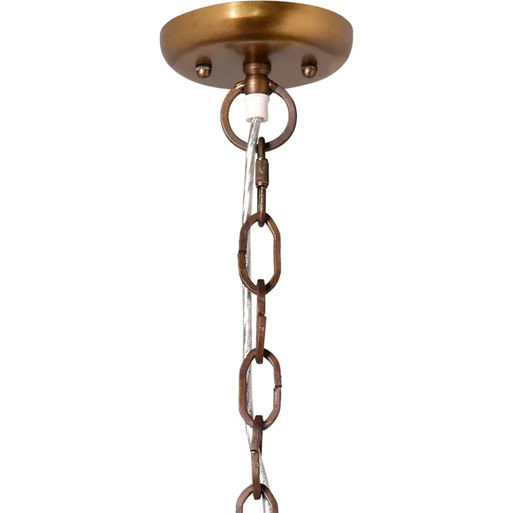 Big Sur 1 - Light Beaded Chandelier Slate Blue - LOOMLAN - Jamie Young - Chandeliers