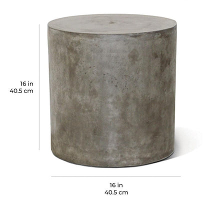 Bill Accent Table - Slate Grey Outdoor End Table