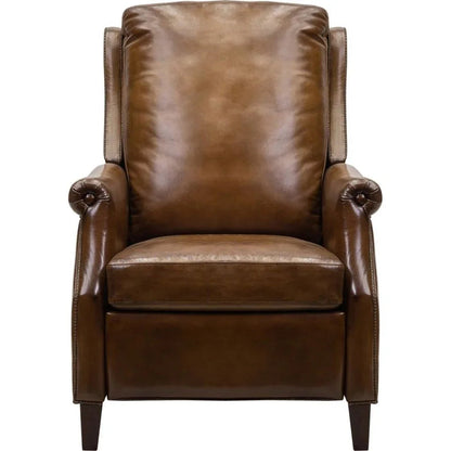 Billings Leather Made Usb Power Recliner - LOOMLAN - Olivia + Quinn - Club Chairs