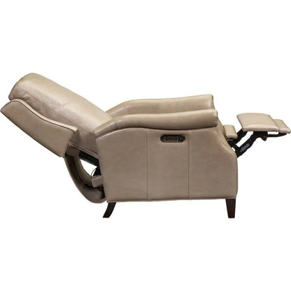 Billings Leather Made Usb Power Recliner - LOOMLAN - Olivia + Quinn - Club Chairs