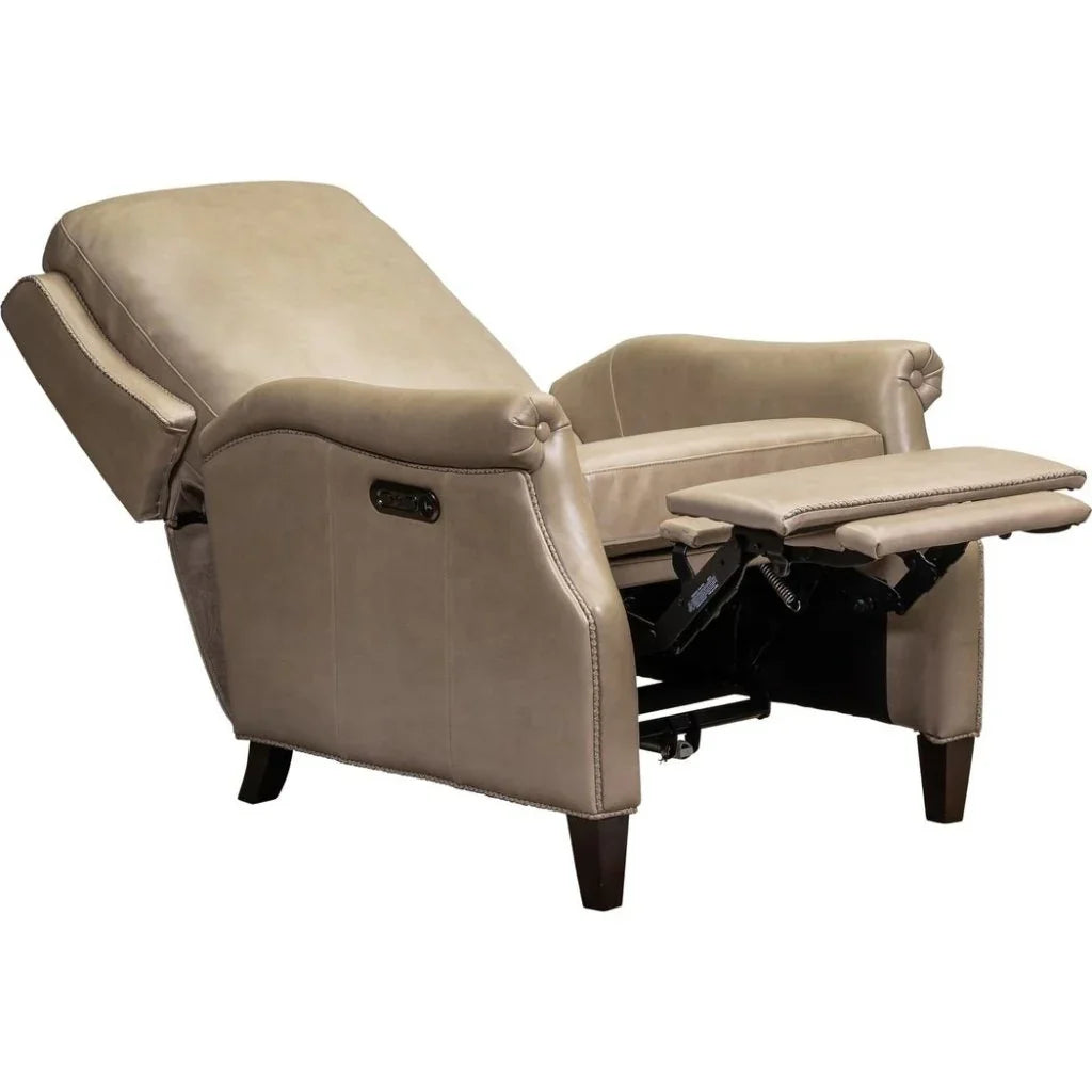 Billings Leather Made Usb Power Recliner - LOOMLAN - Olivia + Quinn - Club Chairs